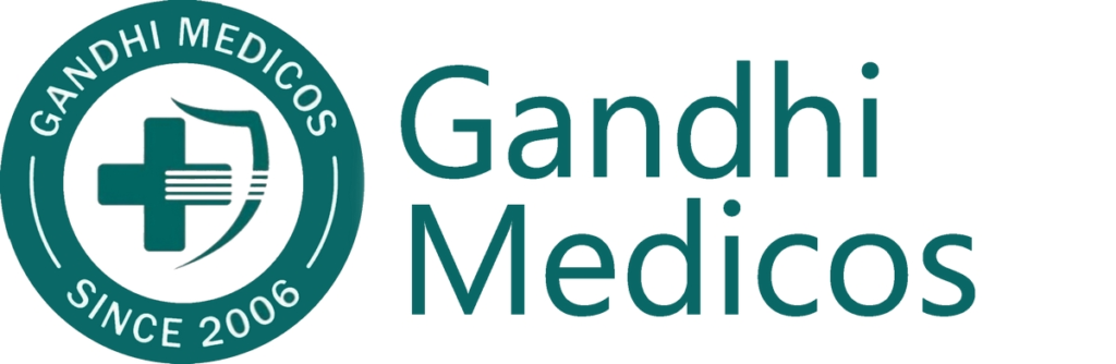 Логотип Gandhi Medicos